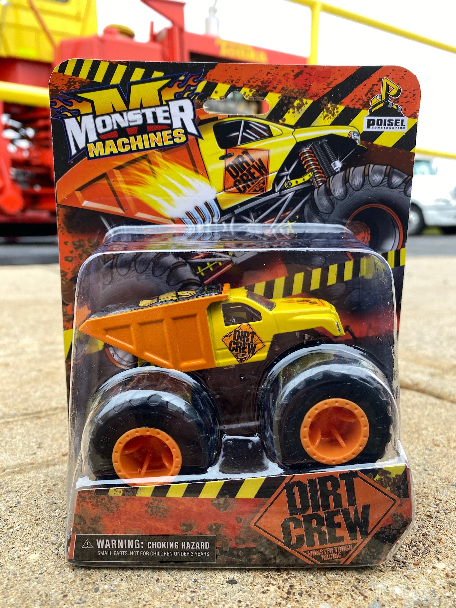 Dirt crew monster truck toy deals