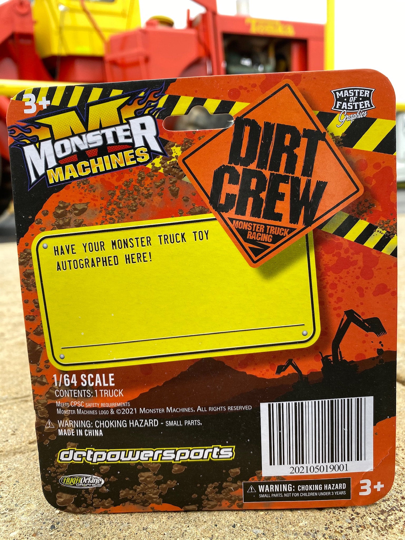 Dirt crew sale monster truck toy